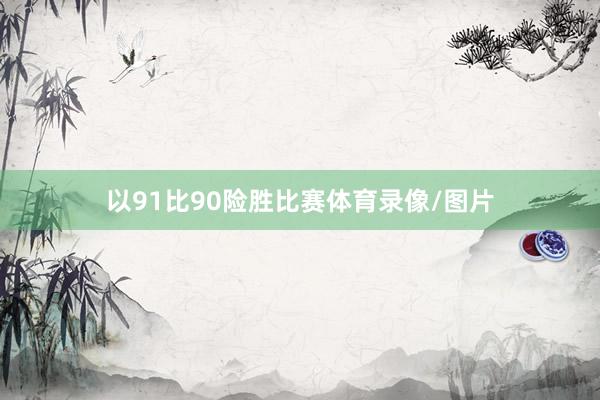 以91比90险胜比赛体育录像/图片