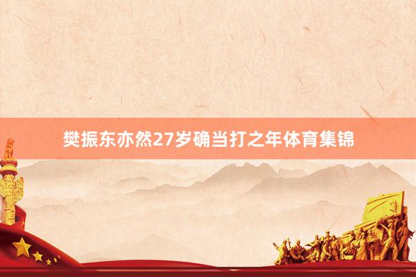 樊振东亦然27岁确当打之年体育集锦