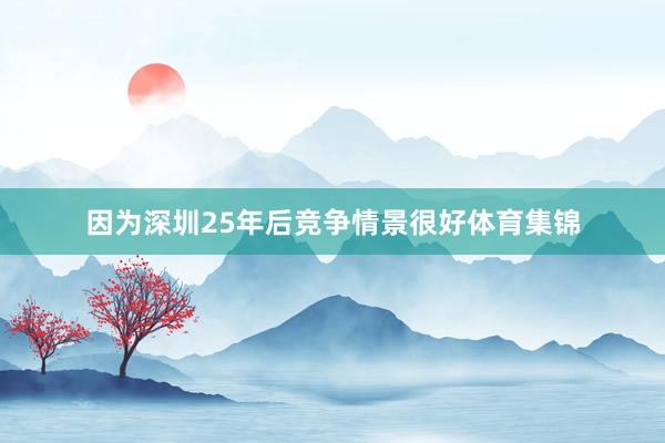 因为深圳25年后竞争情景很好体育集锦