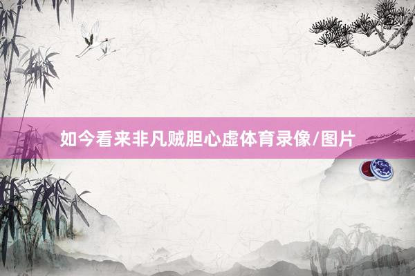 如今看来非凡贼胆心虚体育录像/图片
