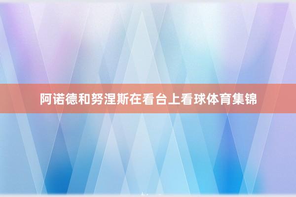 阿诺德和努涅斯在看台上看球体育集锦