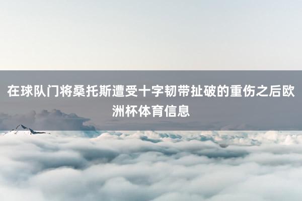 在球队门将桑托斯遭受十字韧带扯破的重伤之后欧洲杯体育信息