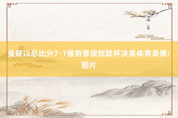 曼联以总比分7-1强势晋级欧联杯决赛体育录像/图片