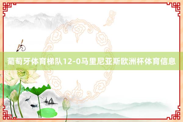 葡萄牙体育梯队12-0马里尼亚斯欧洲杯体育信息