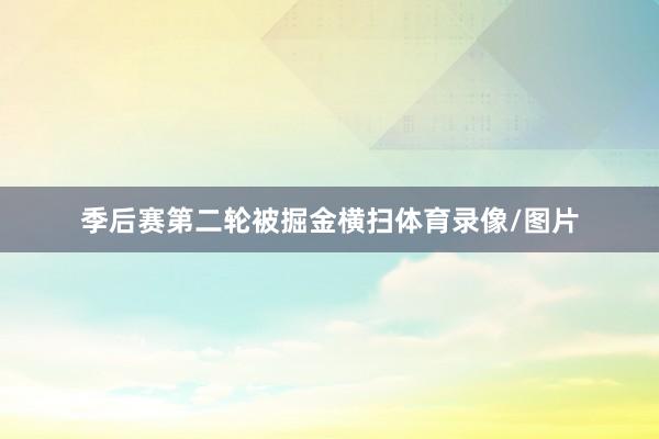 季后赛第二轮被掘金横扫体育录像/图片