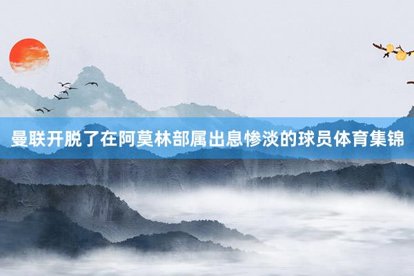 曼联开脱了在阿莫林部属出息惨淡的球员体育集锦