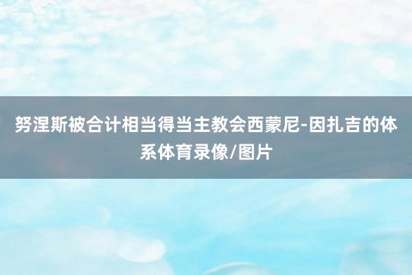 努涅斯被合计相当得当主教会西蒙尼-因扎吉的体系体育录像/图片