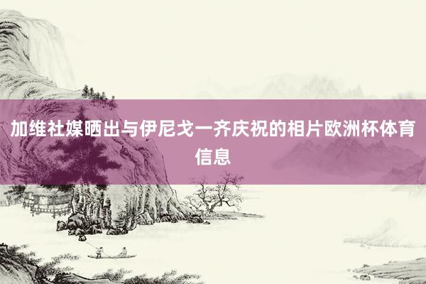 加维社媒晒出与伊尼戈一齐庆祝的相片欧洲杯体育信息