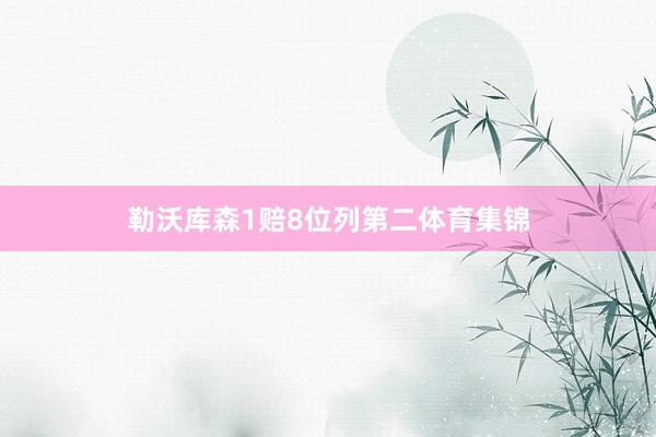 勒沃库森1赔8位列第二体育集锦
