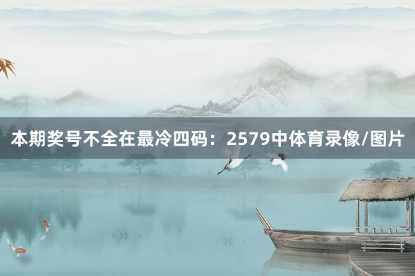 本期奖号不全在最冷四码：2579中体育录像/图片