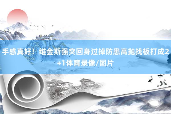 手感真好！维金斯强突回身过掉防患高抛找板打成2+1体育录像/图片