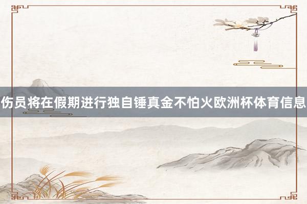 伤员将在假期进行独自锤真金不怕火欧洲杯体育信息