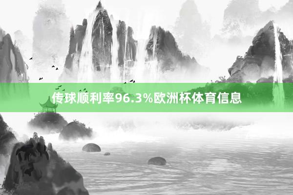传球顺利率96.3%欧洲杯体育信息