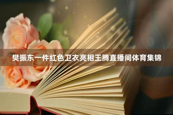 樊振东一件红色卫衣亮相王腾直播间体育集锦