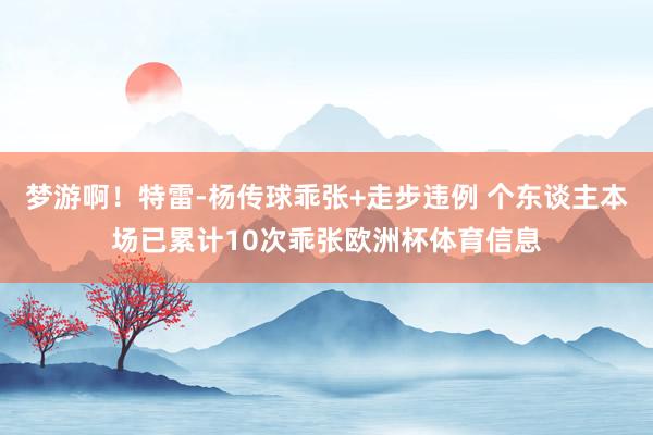 梦游啊！特雷-杨传球乖张+走步违例 个东谈主本场已累计10次乖张欧洲杯体育信息