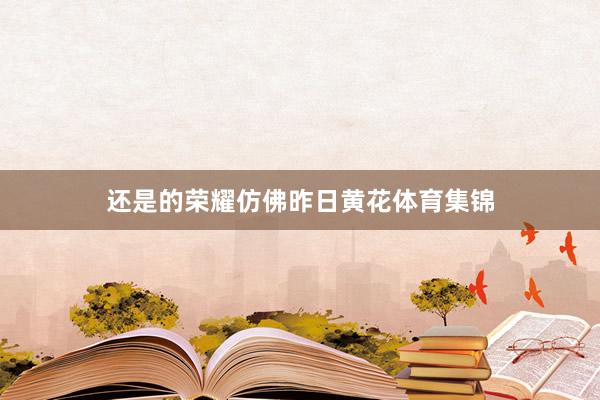 还是的荣耀仿佛昨日黄花体育集锦