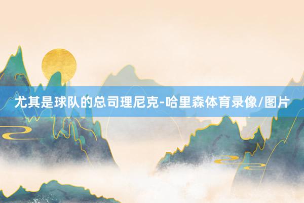 尤其是球队的总司理尼克-哈里森体育录像/图片