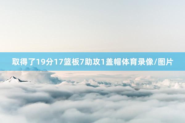取得了19分17篮板7助攻1盖帽体育录像/图片